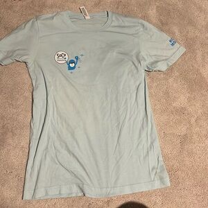 size small canvas soco creamery tee shirt